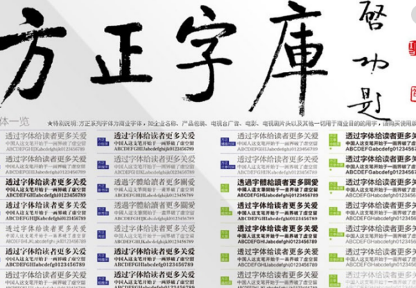方正字体版权费多少？什么字体是没有版权费的？(图4)